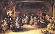 Sir David Wilkie The Penny Wedding (mk25) painting